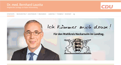 Desktop Screenshot of lasotta.de